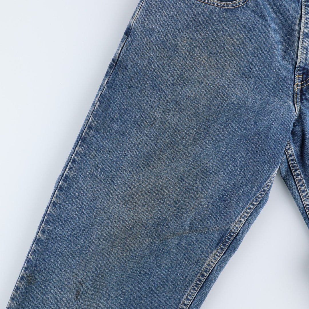 2000'S Levi's SILVER TAB BAGGY Slim Straight Denim Pants, Men's W31 (approx.) cotton blue type Vintage Second Hand