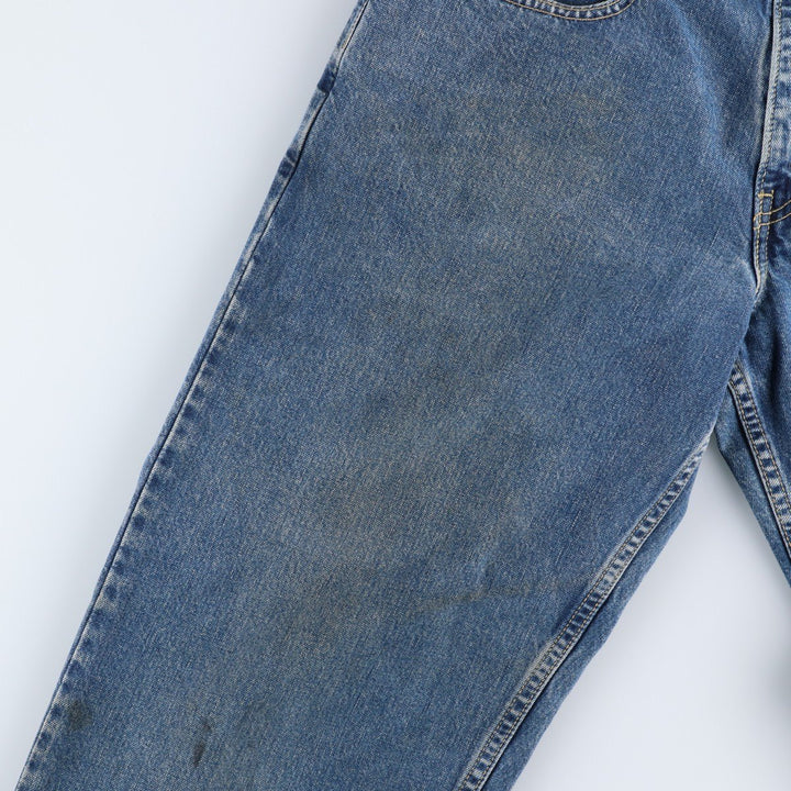 2000'S Levi's SILVER TAB BAGGY Slim Straight Denim Pants, Men's W31 (approx.) cotton blue type Vintage Second Hand