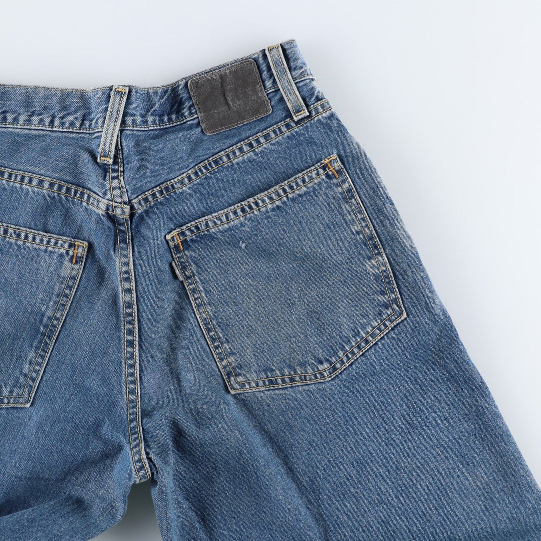 2000'S Levi's SILVER TAB BAGGY Slim Straight Denim Pants, Men's W31 (approx.) cotton blue type Vintage Second Hand