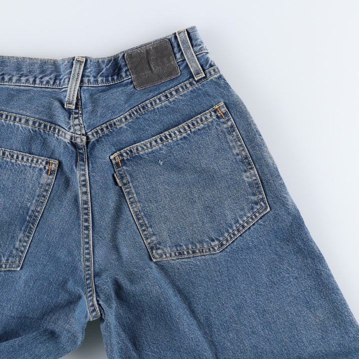 2000'S Levi's SILVER TAB BAGGY Slim Straight Denim Pants, Men's W31 (approx.) cotton blue type Vintage Second Hand