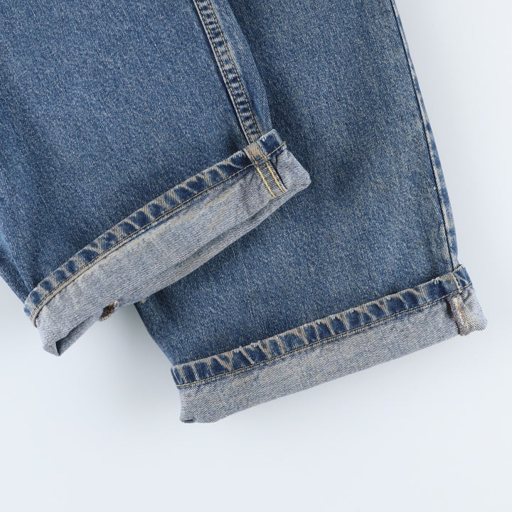2000'S Levi's SILVER TAB BAGGY Slim Straight Denim Pants, Men's W31 (approx.) cotton blue type Vintage Second Hand