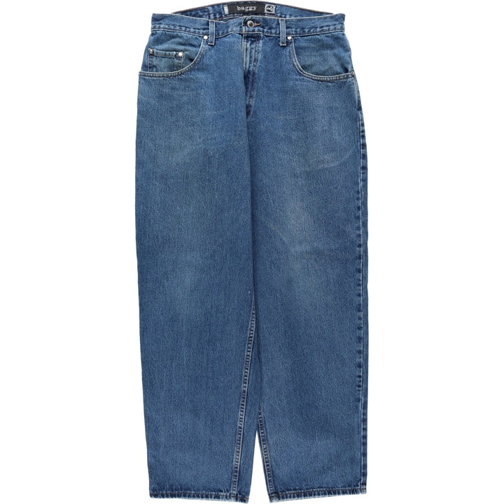 1990'S Levi's 570-0811 Silver Tab Baggy Tapered Denim Pants, Men's W35 (approx.), Vintage cotton blue type Vintage Second Hand