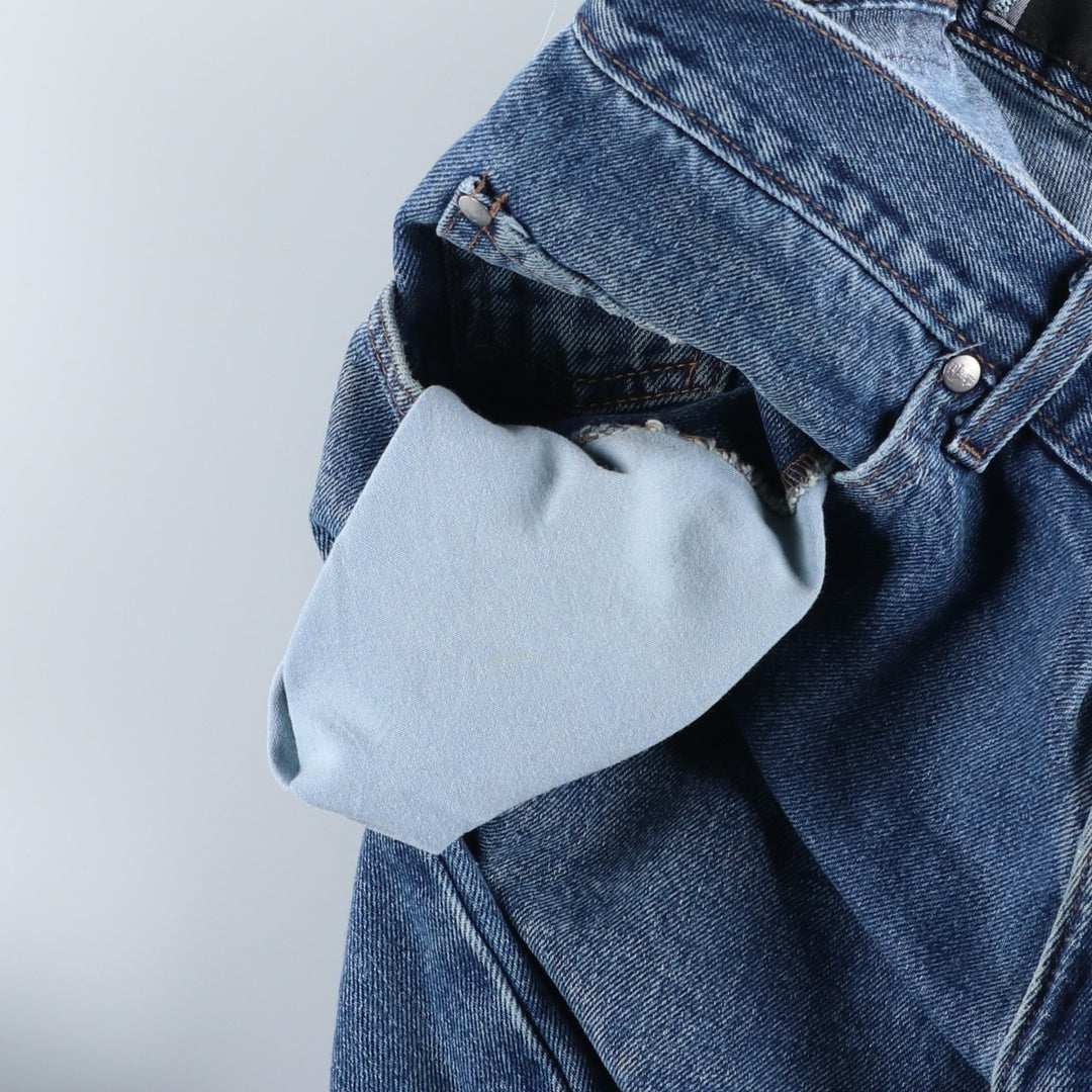 1990'S Levi's 570-0811 Silver Tab Baggy Tapered Denim Pants, Men's W35 (approx.), Vintage cotton blue type Vintage Second Hand