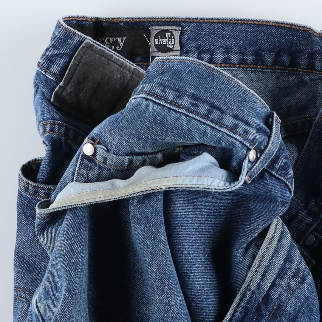 1990'S Levi's 570-0811 Silver Tab Baggy Tapered Denim Pants, Men's W35 (approx.), Vintage cotton blue type Vintage Second Hand