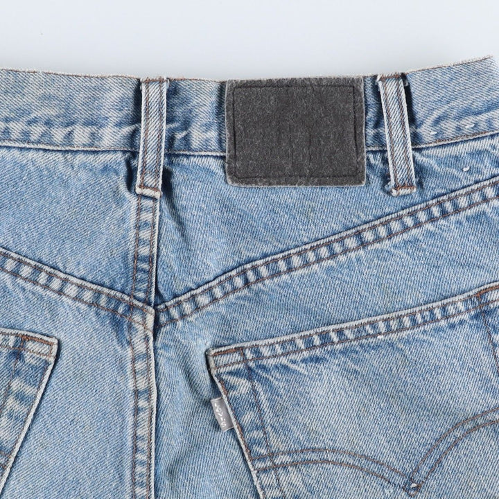 1990'S Levi's Silver Tab Loose Tapered Denim Pants, Made in USA, Men's W30 (approx.), Vintage cotton blue type Vintage Second Hand
