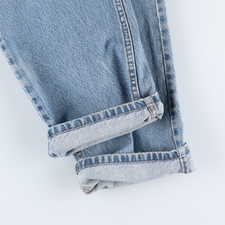 1990'S Levi's Silver Tab Loose Tapered Denim Pants, Made in USA, Men's W30 (approx.), Vintage cotton blue type Vintage Second Hand
