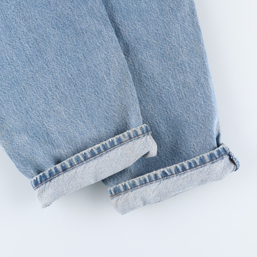 1990'S Levi's Silver Tab Loose Tapered Denim Pants, Made in USA, Men's W30 (approx.), Vintage cotton blue type Vintage Second Hand