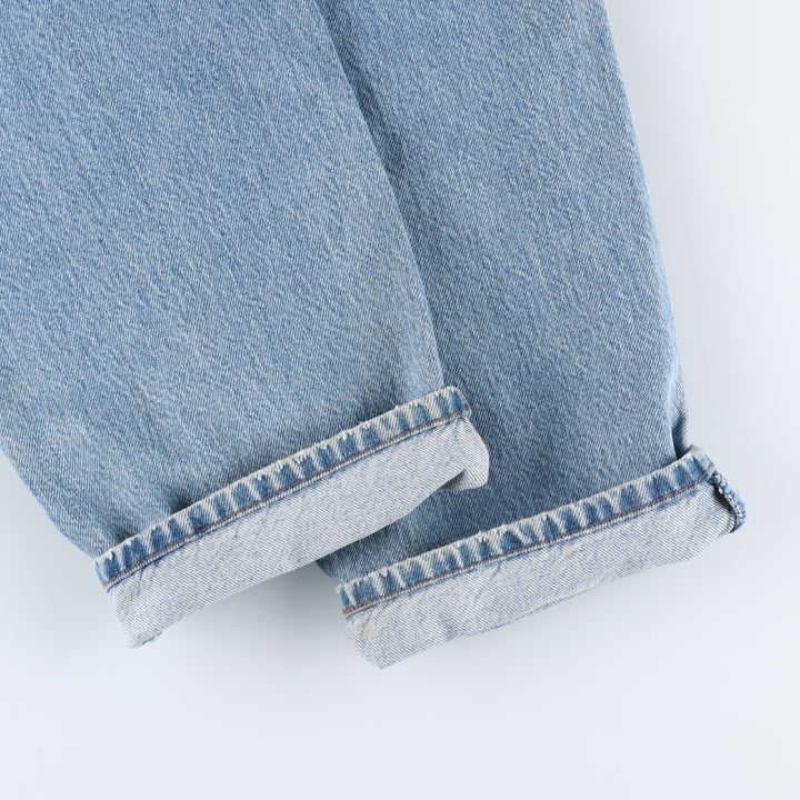 1990'S Levi's Silver Tab Loose Tapered Denim Pants, Made in USA, Men's W30 (approx.), Vintage cotton blue type Vintage Second Hand
