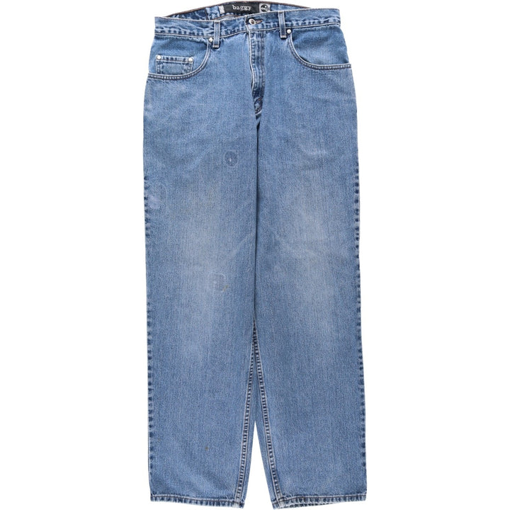 90'S Levi's SILVER TAB BAGGY Tapered Denim Pants Made in USA Men's W34 Vintage cotton blue type Vintage Second Hand