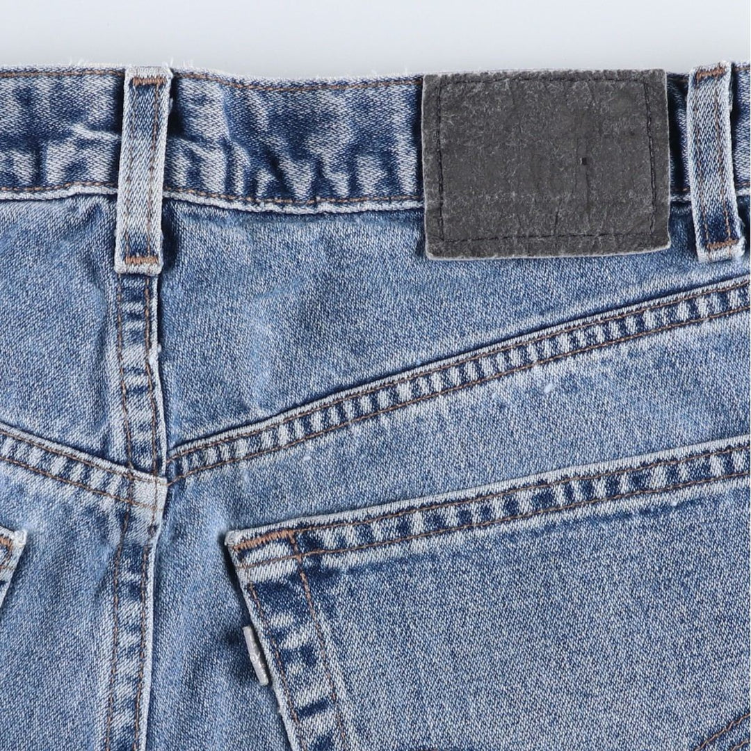 90'S Levi's SILVER TAB BAGGY Tapered Denim Pants Made in USA Men's W34 Vintage cotton blue type Vintage Second Hand