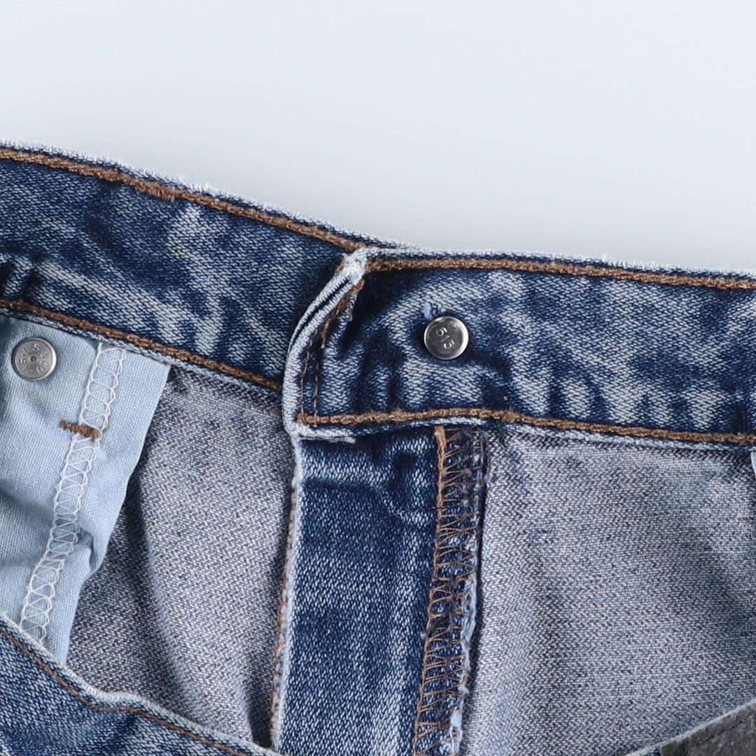 90'S Levi's SILVER TAB BAGGY Tapered Denim Pants Made in USA Men's W34 Vintage cotton blue type Vintage Second Hand