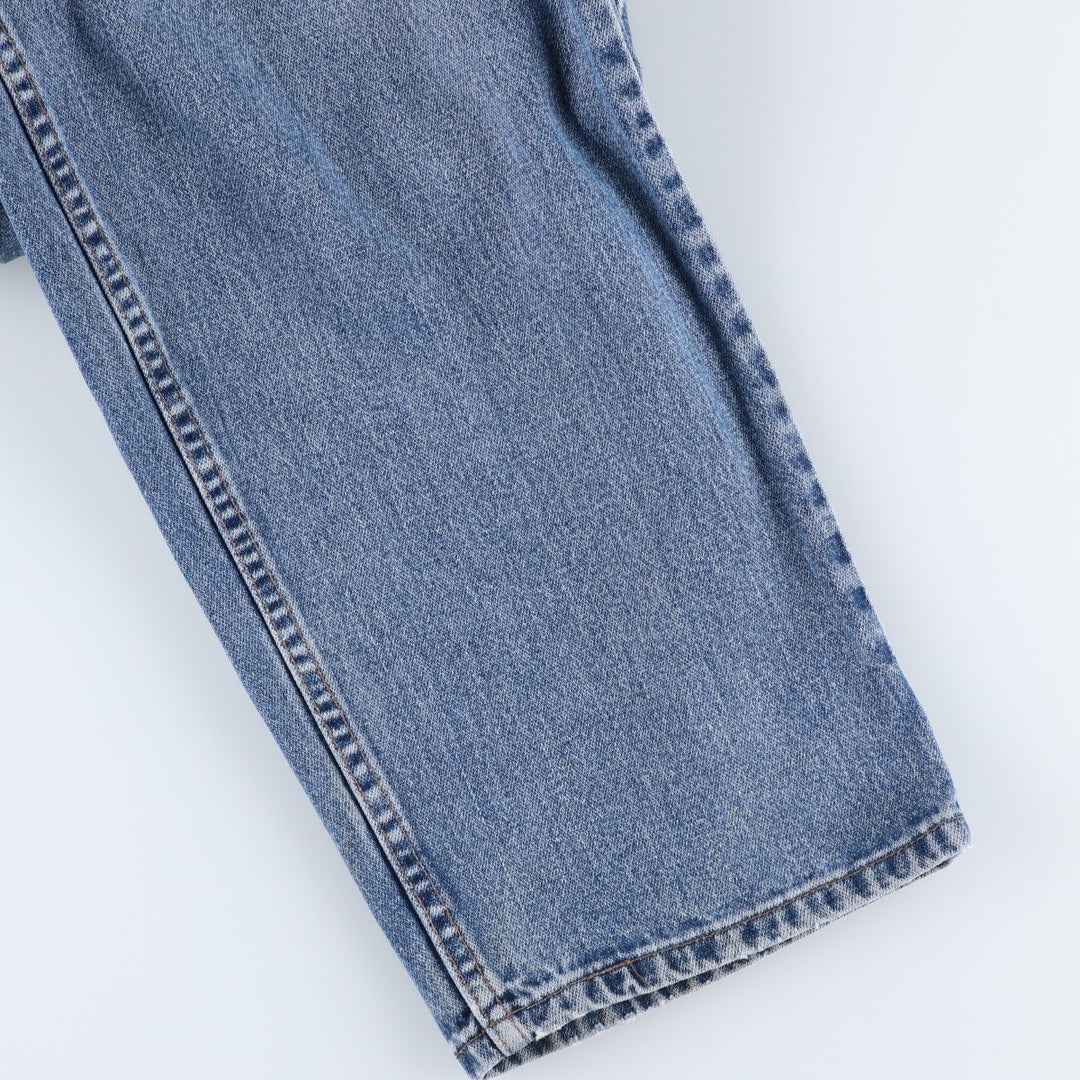 90'S Levi's SILVER TAB BAGGY Tapered Denim Pants Made in USA Men's W34 Vintage cotton blue type Vintage Second Hand
