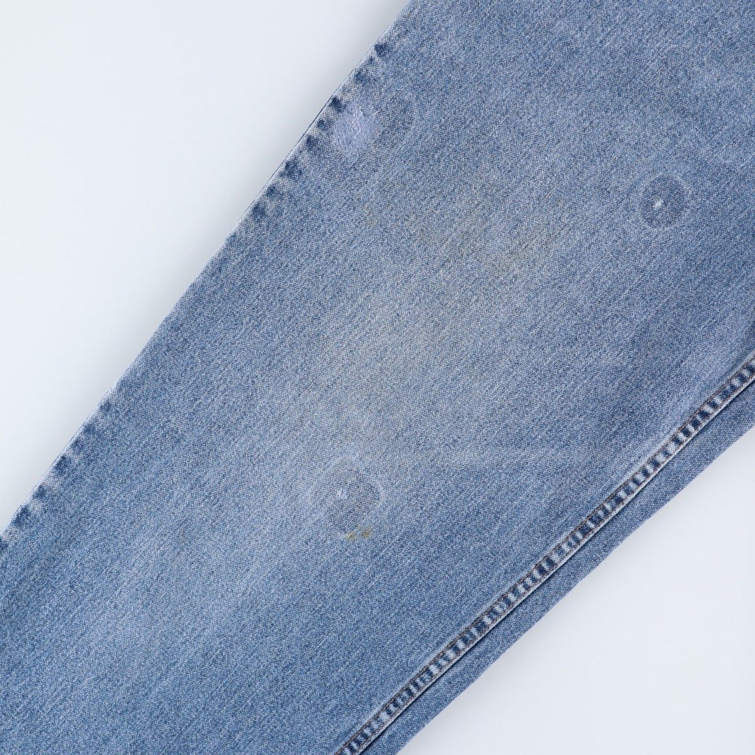 90'S Levi's SILVER TAB BAGGY Tapered Denim Pants Made in USA Men's W34 Vintage cotton blue type Vintage Second Hand