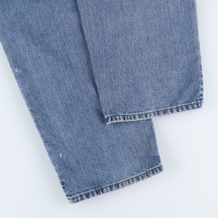90'S Levi's SILVER TAB BAGGY Tapered Denim Pants Made in USA Men's W34 Vintage cotton blue type Vintage Second Hand