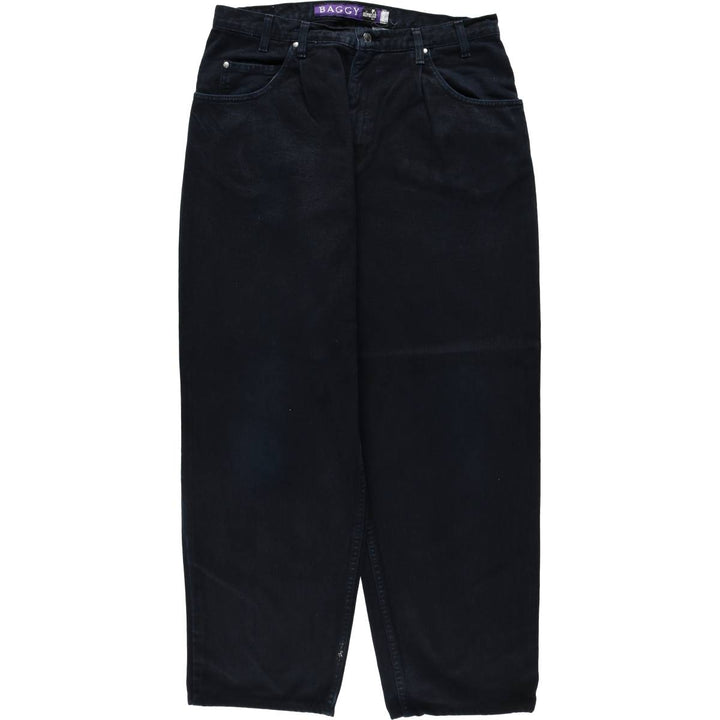 90'S Levi's SILVER TAB BAGGY tapered denim pants for men, w36 equivalent, vintage unclear navy blue type Vintage Second Hand