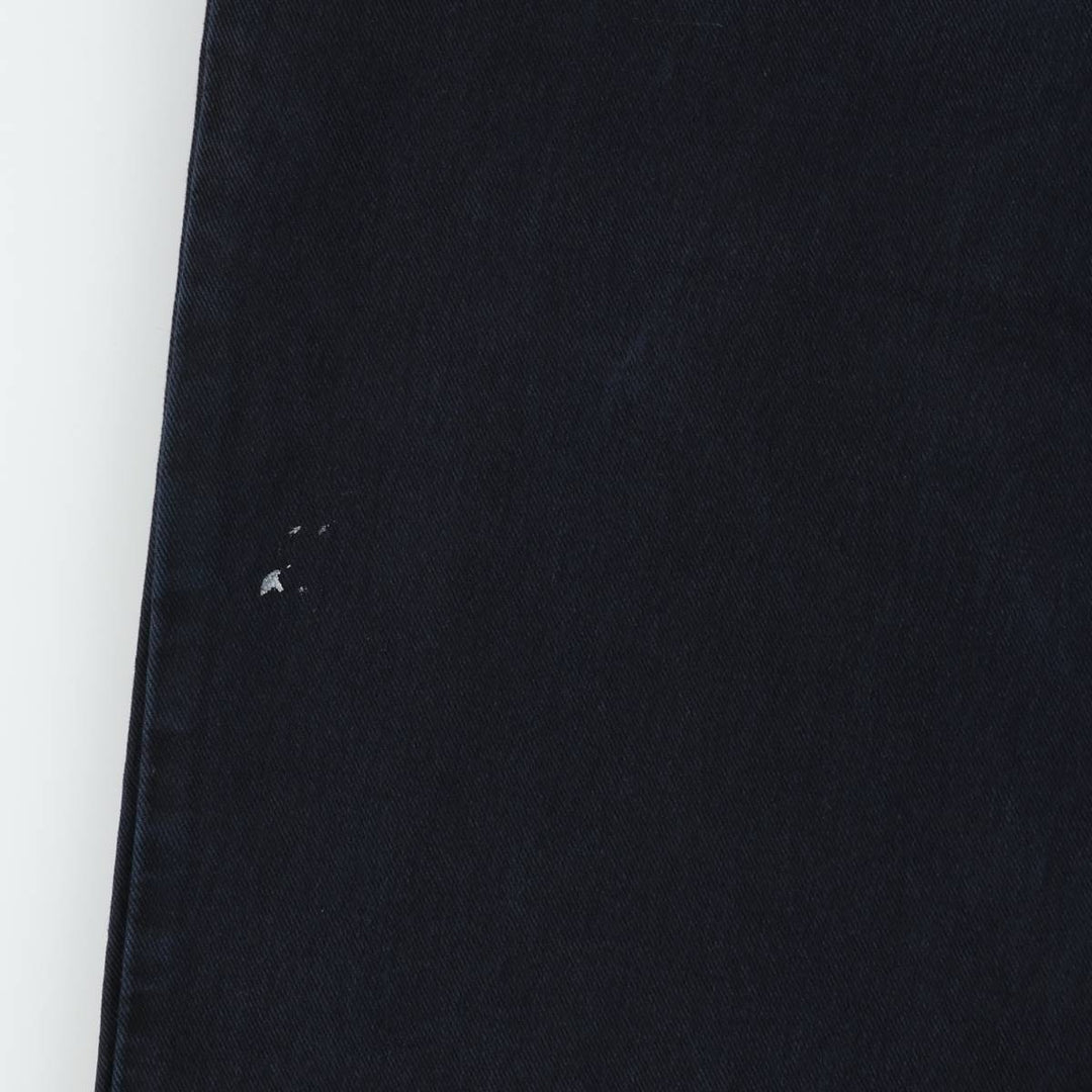 90'S Levi's SILVER TAB BAGGY tapered denim pants for men, w36 equivalent, vintage unclear navy blue type Vintage Second Hand