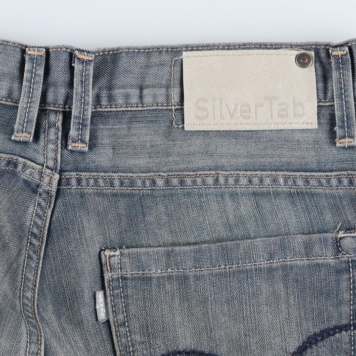 2000'S Levi's Silver Tab Bootcut Denim Pants, Men's Size W31 (approx.) cotton blue type Vintage Second Hand