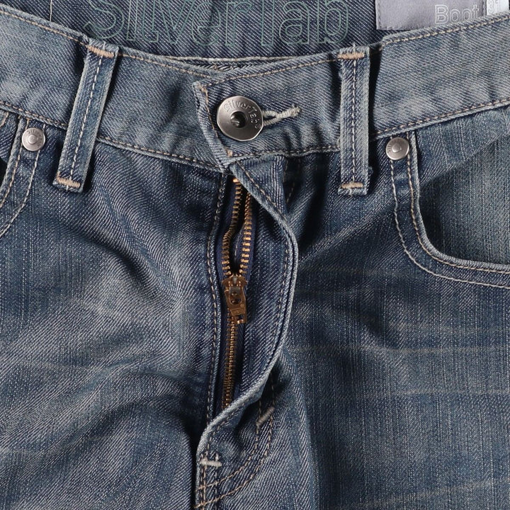 2000'S Levi's Silver Tab Bootcut Denim Pants, Men's Size W31 (approx.) cotton blue type Vintage Second Hand