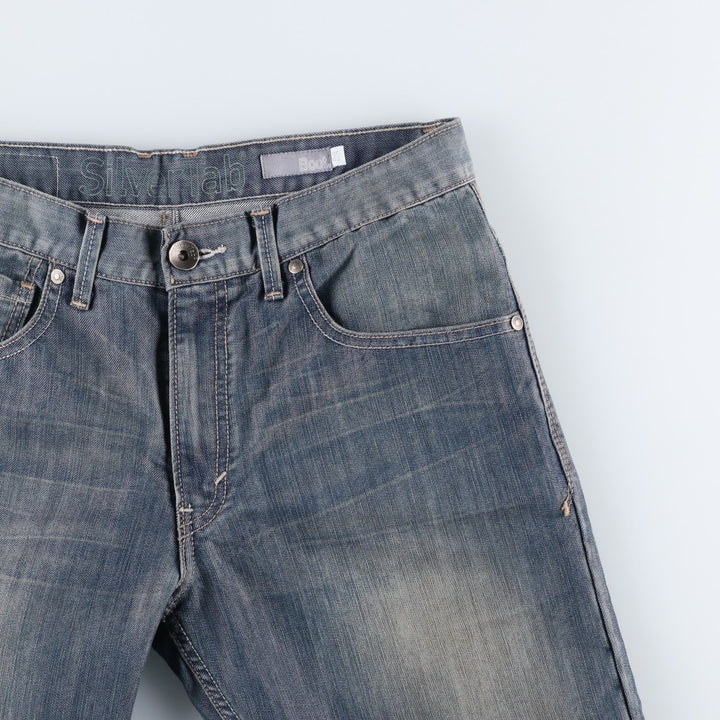 2000'S Levi's Silver Tab Bootcut Denim Pants, Men's Size W31 (approx.) cotton blue type Vintage Second Hand