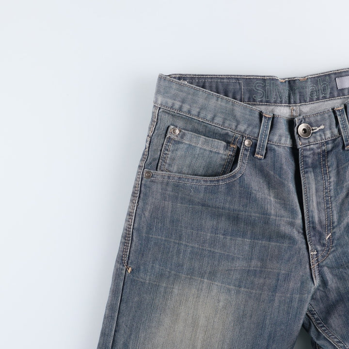 2000'S Levi's Silver Tab Bootcut Denim Pants, Men's Size W31 (approx.) cotton blue type Vintage Second Hand