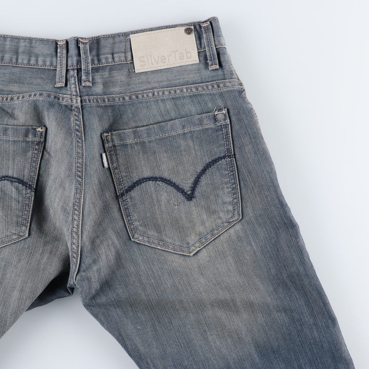 2000'S Levi's Silver Tab Bootcut Denim Pants, Men's Size W31 (approx.) cotton blue type Vintage Second Hand