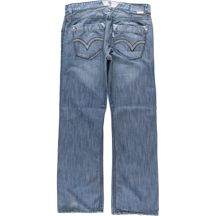 Levi's SILVER TAB Bootcut Denim Pants, Men's W35 (approx.) cotton blue type Vintage Second Hand