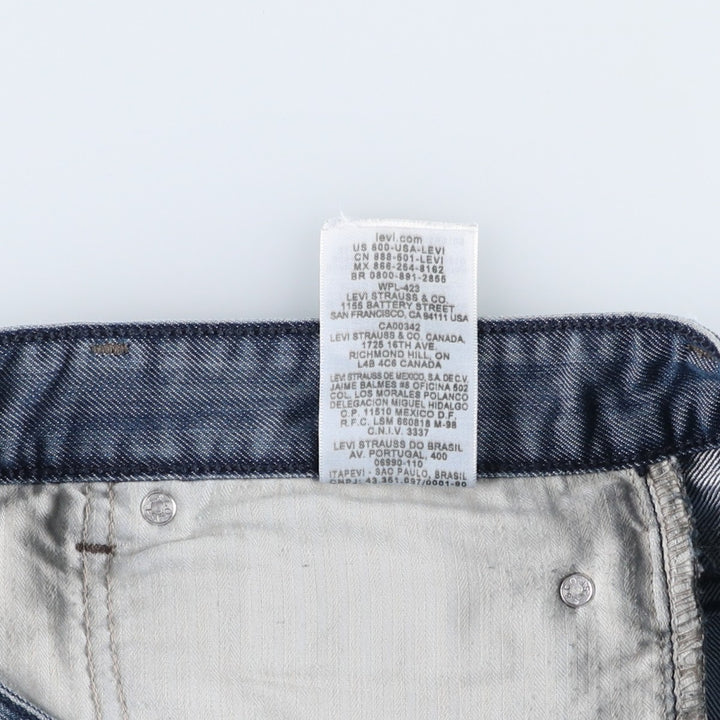 Levi's SILVER TAB Bootcut Denim Pants, Men's W35 (approx.) cotton blue type Vintage Second Hand