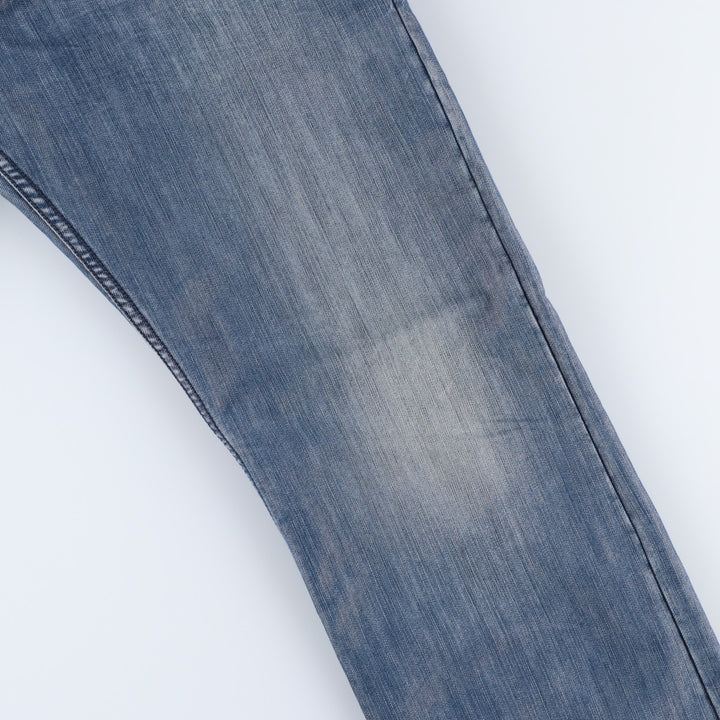 Levi's SILVER TAB Bootcut Denim Pants, Men's W35 (approx.) cotton blue type Vintage Second Hand