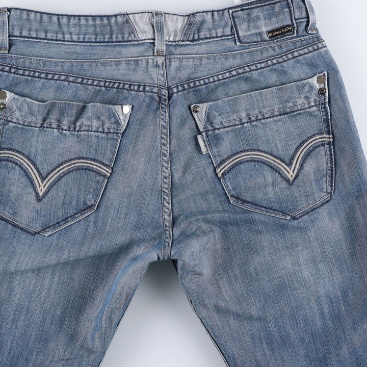 Levi's SILVER TAB Bootcut Denim Pants, Men's W35 (approx.) cotton blue type Vintage Second Hand