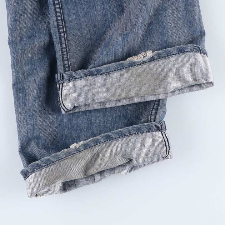 Levi's SILVER TAB Bootcut Denim Pants, Men's W35 (approx.) cotton blue type Vintage Second Hand