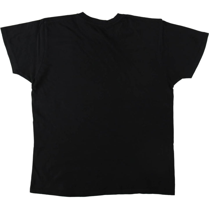 NIRVANA Nirvana Band T-shirt, Band T, Men's L size cotton black type Vintage Second Hand