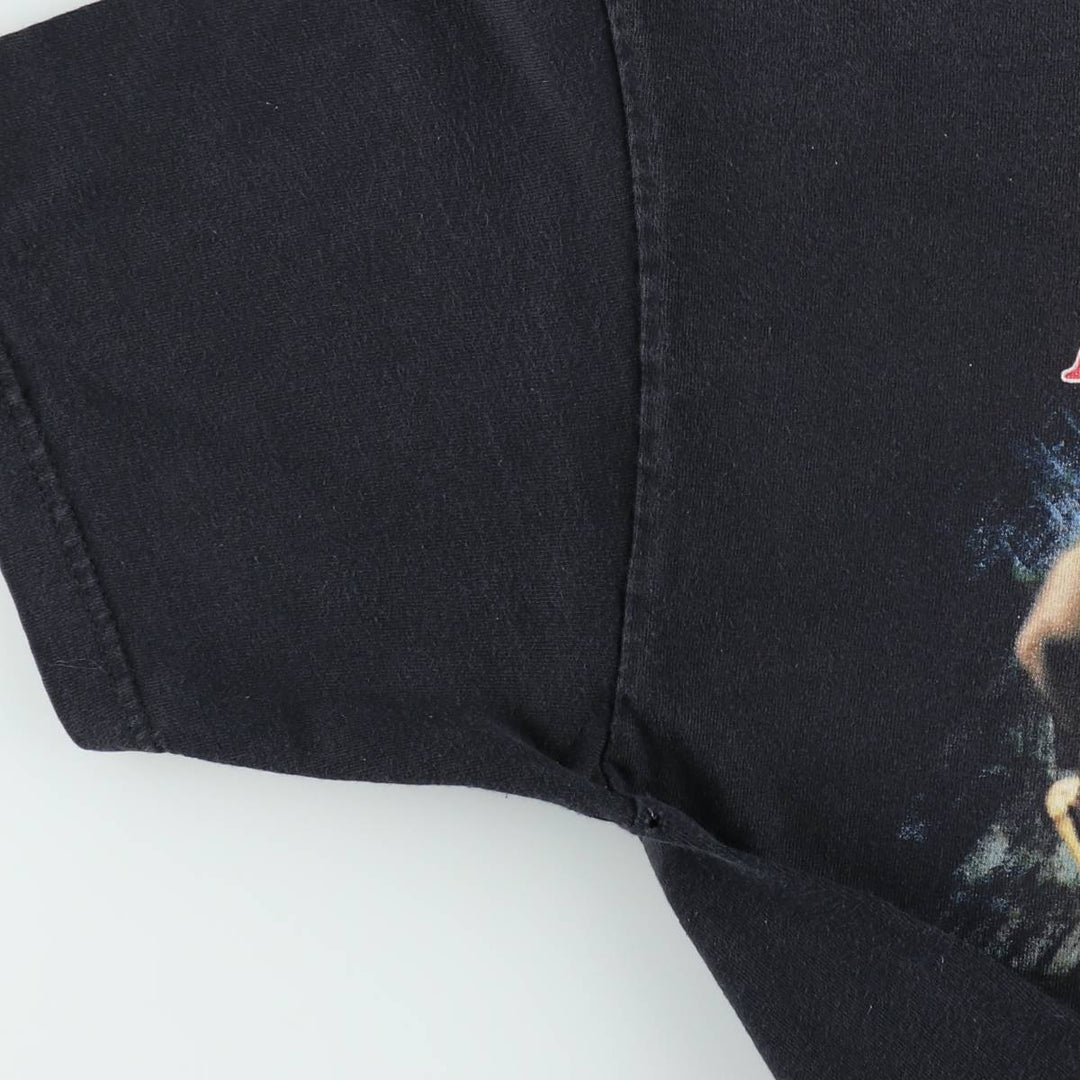 Bravado 2pac Wrap T-Shirt (Men's Size L) cotton black type Vintage Second Hand