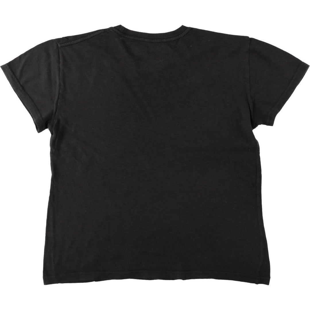 GUNS N' ROSES Guns N' Roses Band T-shirt Band Tee Men's M size cotton black type Vintage Second Hand