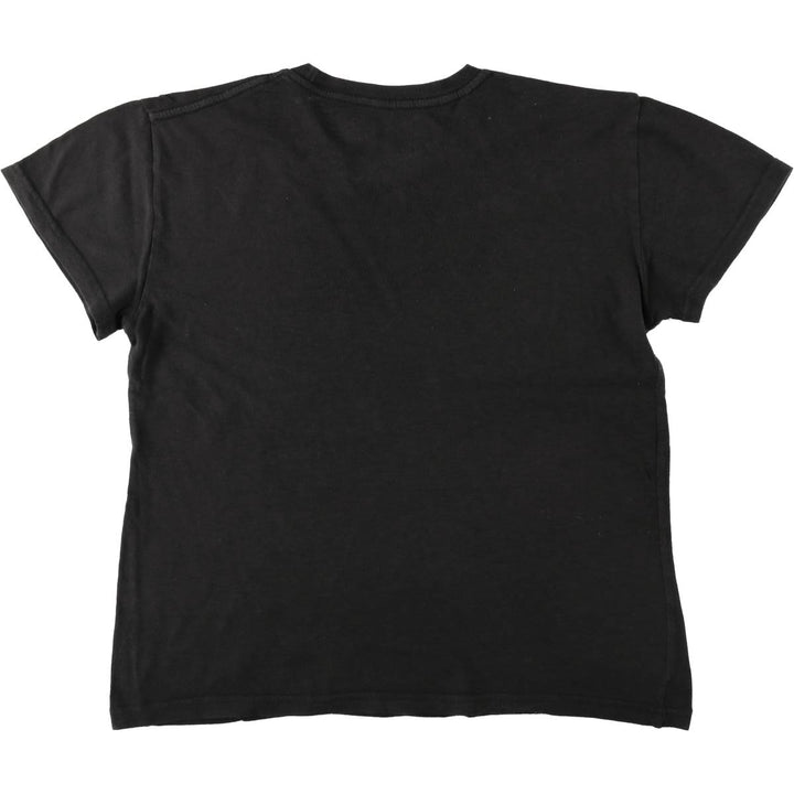 GUNS N' ROSES Guns N' Roses Band T-shirt Band Tee Men's M size cotton black type Vintage Second Hand