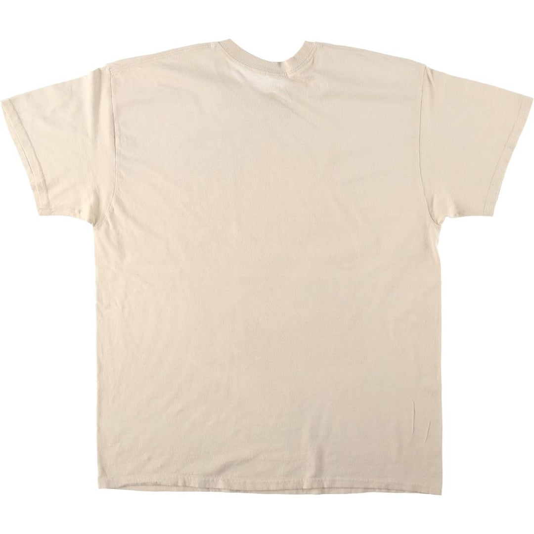NIRVANA Nirvana Band T-shirt, Band T, Men's XL size cotton Beige type Vintage Second Hand