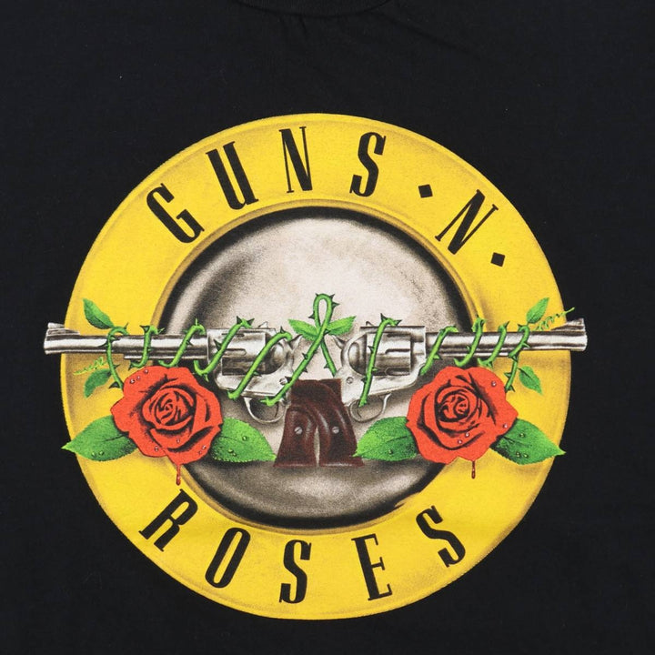 GUNS N' ROSES Guns N' Roses Band T-Shirt Band Tee Men's XL cotton black type Vintage Second Hand