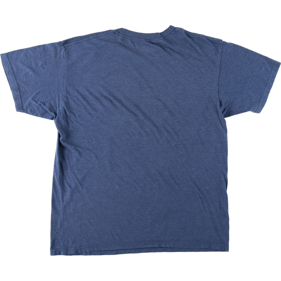 NIRVANA Nirvana Band T-shirt, Band T, Men's M size cotton blue type Vintage Second Hand