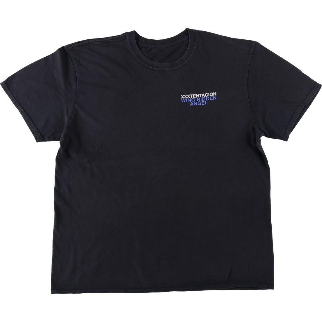 XXXTENTACION XXXTentacion Rap T-Shirt, Men's XL equivalent. unclear black type Vintage Second Hand
