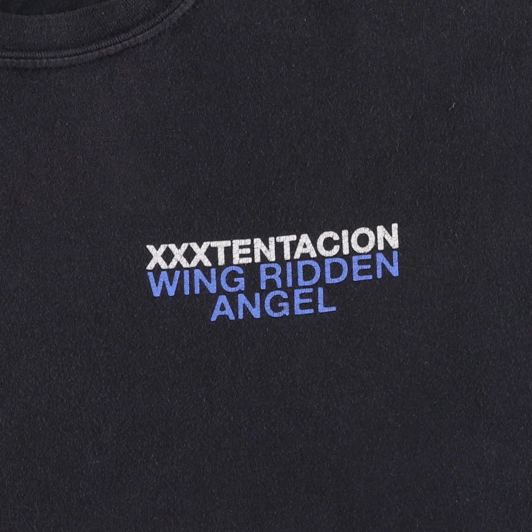 XXXTENTACION XXXTentacion Rap T-Shirt, Men's XL equivalent. unclear black type Vintage Second Hand