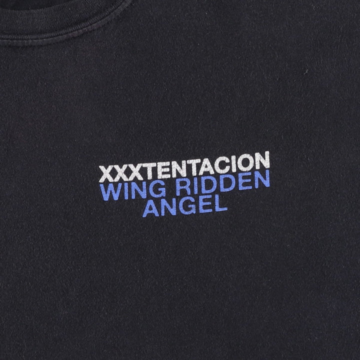 XXXTENTACION XXXTentacion Rap T-Shirt, Men's XL equivalent. unclear black type Vintage Second Hand