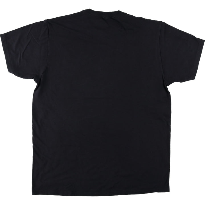 METALLICA Print Snake Pattern Python Band T-Shirt (Men's Size L) cotton black type Vintage Second Hand