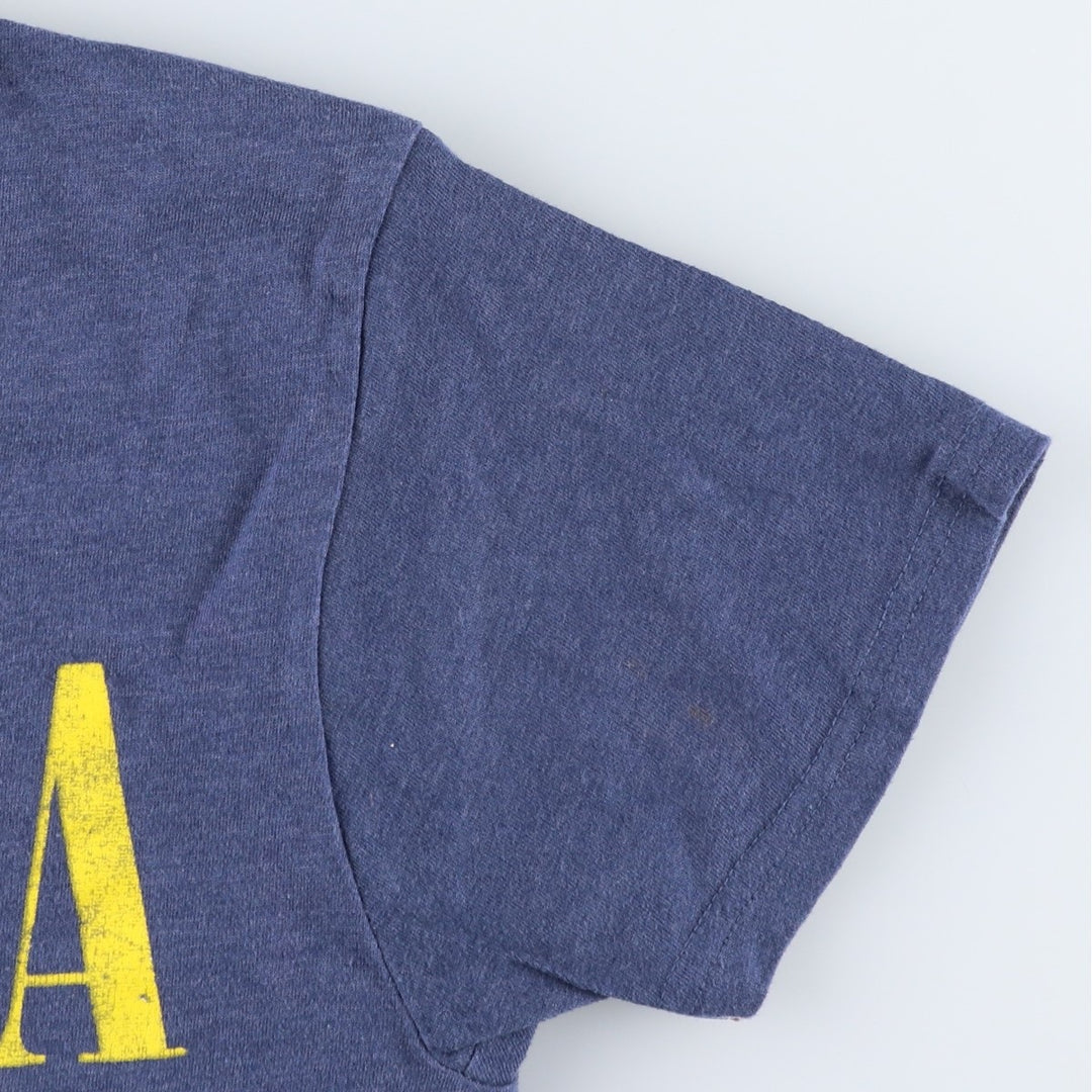 NIRVANA Nirvana Band T-shirt, Band T, Men's S size cotton blue type Vintage Second Hand