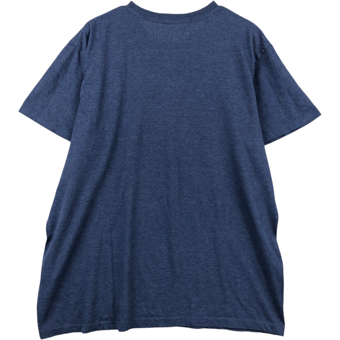 NIRVANA Nirvana Band T-shirt, Band T, Men's XL size cotton Navy blue Vintage Second Hand