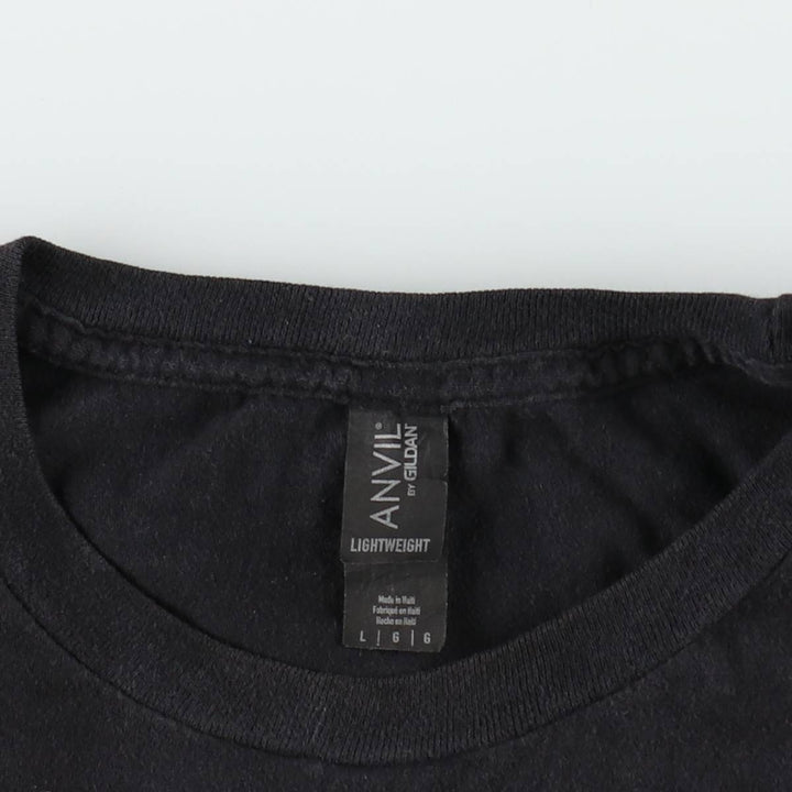 GUNS N' ROSES Guns N' Roses Band T-shirt Band T Men's L size cotton black type Vintage Second Hand