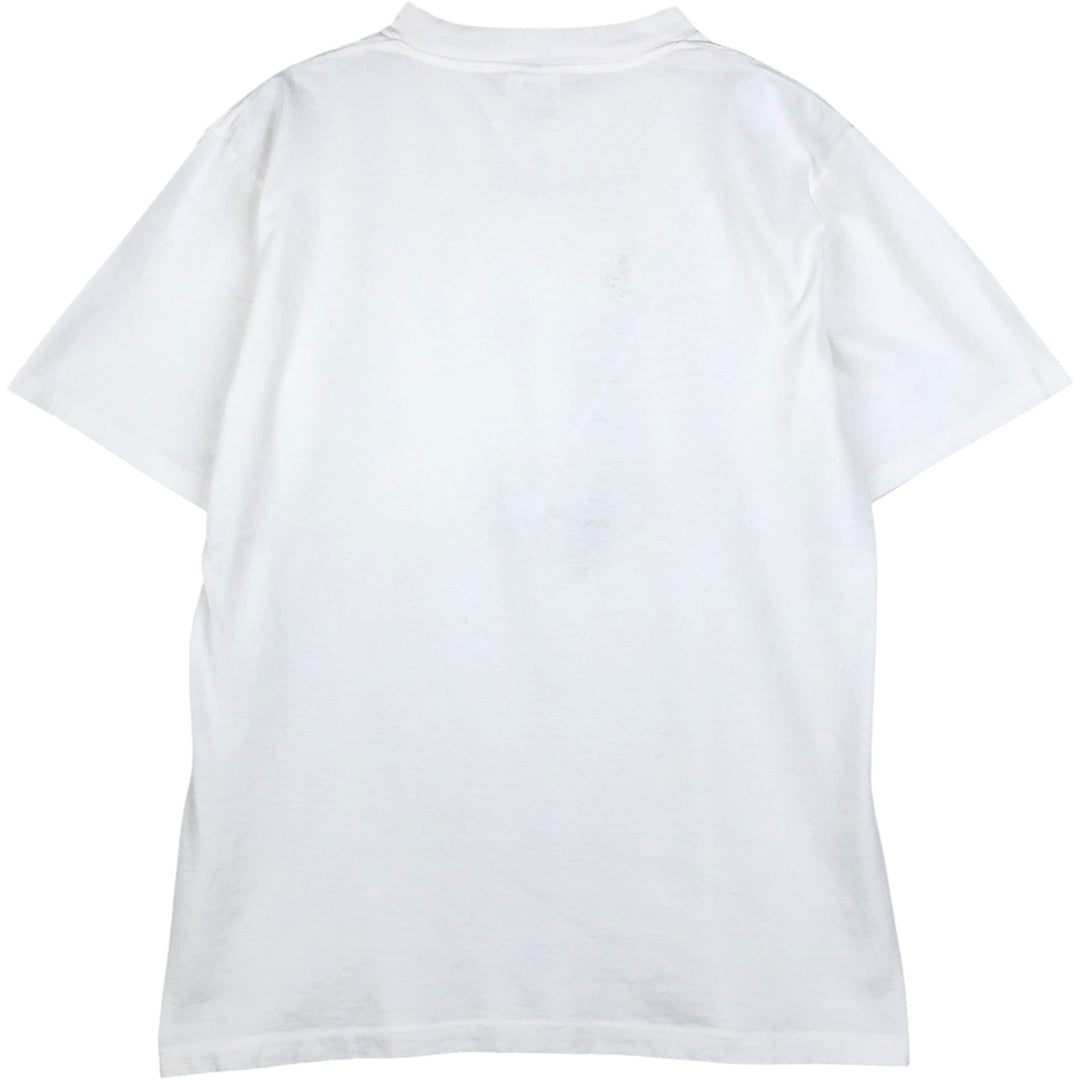 90'S ONEITA Westie West Highland White Terrier Dog Print Animal T-Shirt, Made in USA, Men's Size L (Equivalent), Vintage cotton white type Vintage Second Hand