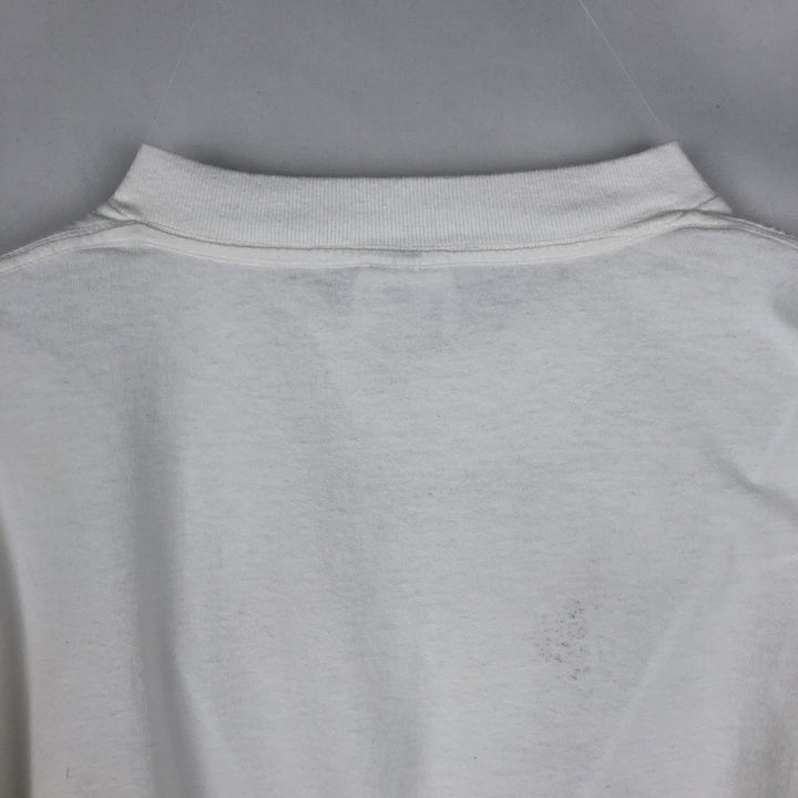 90'S ONEITA Westie West Highland White Terrier Dog Print Animal T-Shirt, Made in USA, Men's Size L (Equivalent), Vintage cotton white type Vintage Second Hand