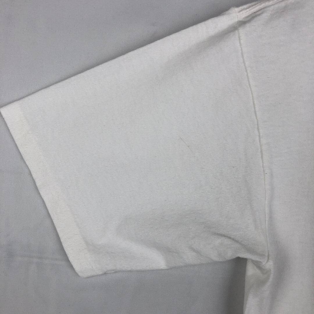 90'S ONEITA Westie West Highland White Terrier Dog Print Animal T-Shirt, Made in USA, Men's Size L (Equivalent), Vintage cotton white type Vintage Second Hand
