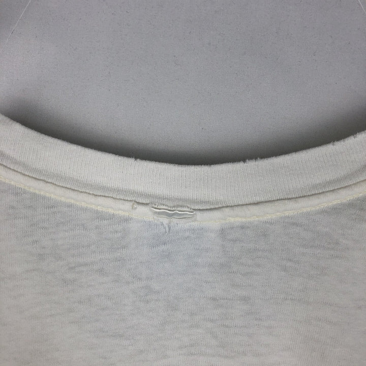 2000'S Hanes Heavyweight Animal T-shirt, Men's XL equivalent. cotton white type Vintage Second Hand