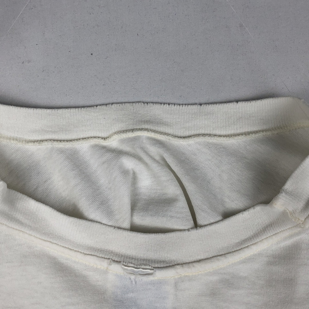 2000'S Hanes Heavyweight Animal T-shirt, Men's XL equivalent. cotton white type Vintage Second Hand