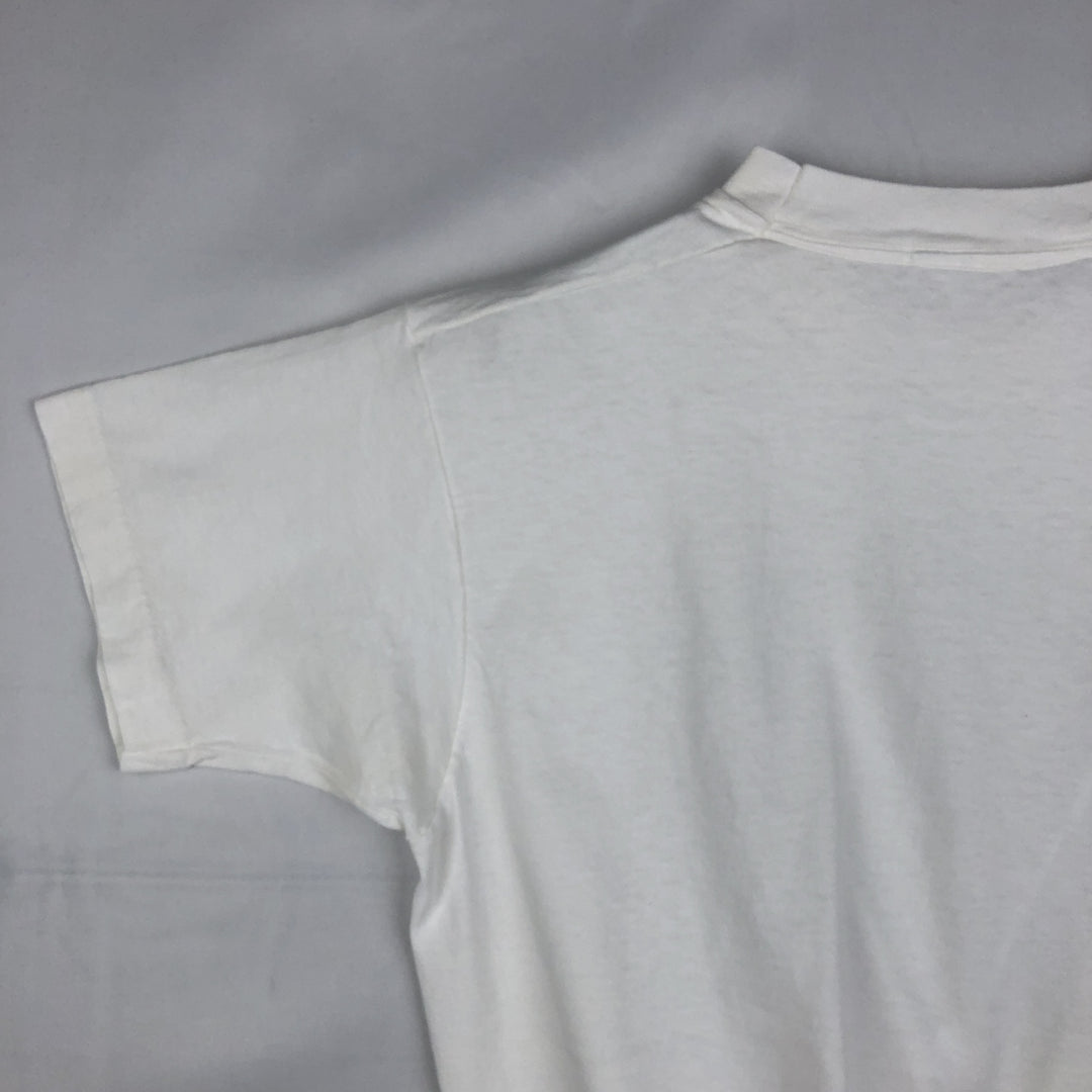 90'S Zebra Pattern Animal T-Shirt, Men's Size M (Equivalent), Vintage unclear white type Vintage Second Hand